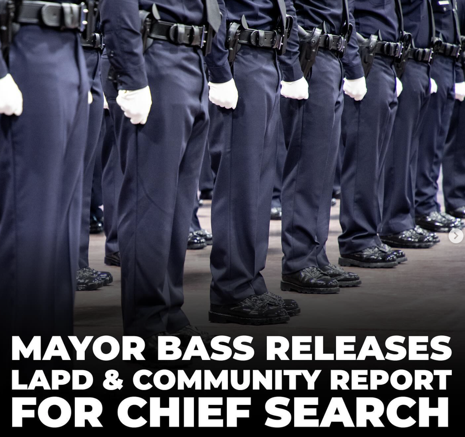 ``Gotcha" Culture, Disconnect from Leadership Cited in LAPD Chief ...